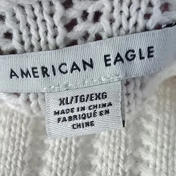 American Eagle Outfitters Women's Ivory Cardigan - Picture 2 of 2
